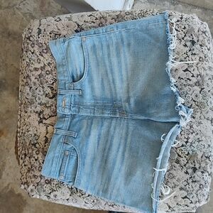 NWOT MADEWELL "PERFECT JEAN SHORT" SIZE 29